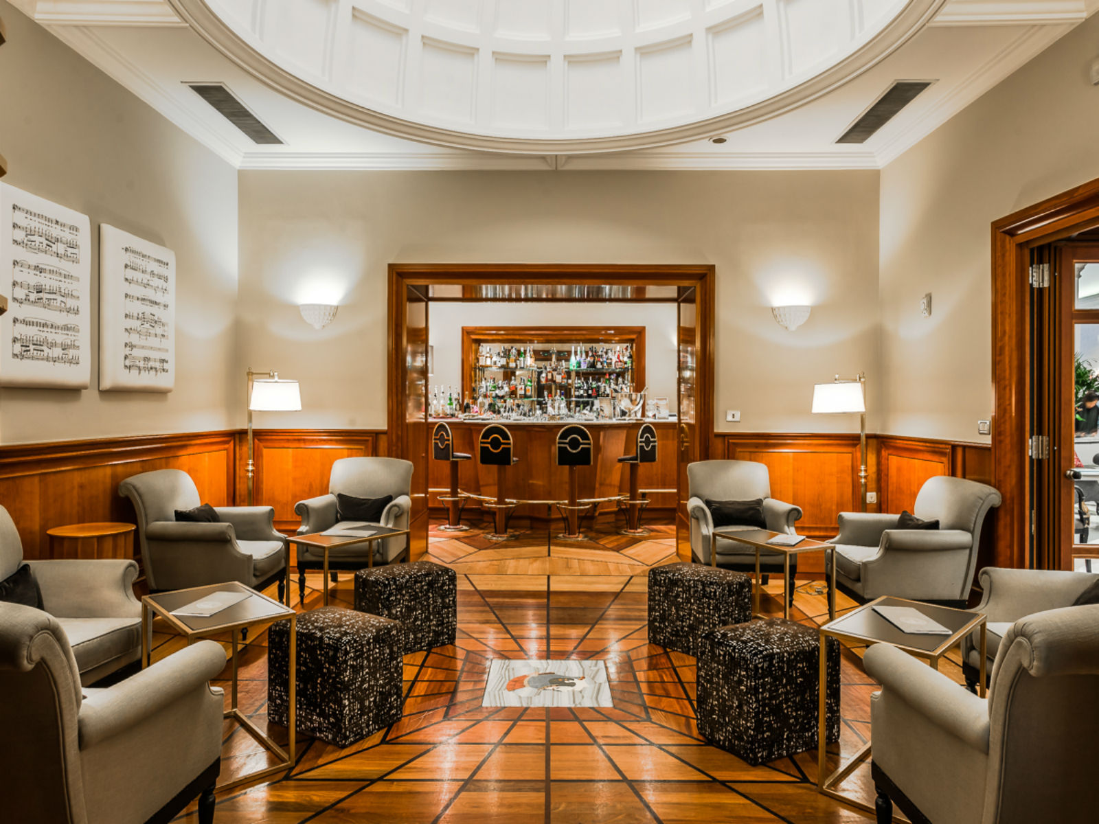 'Le Cupole' Bar Grand Hotel De La MInerve Rome
